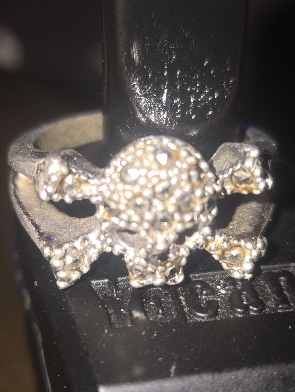 Silver Skull & Crossbones  Ring - Silver
